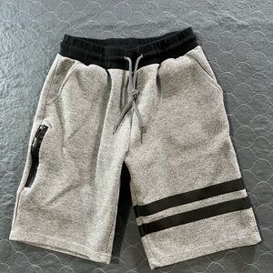 Galaxy By Harvic Black and Gray Athletic Sweat Shorts